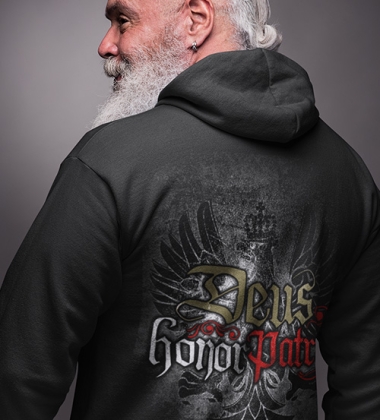 Bluza z kapturem DEUS HONOR PATRIE 2